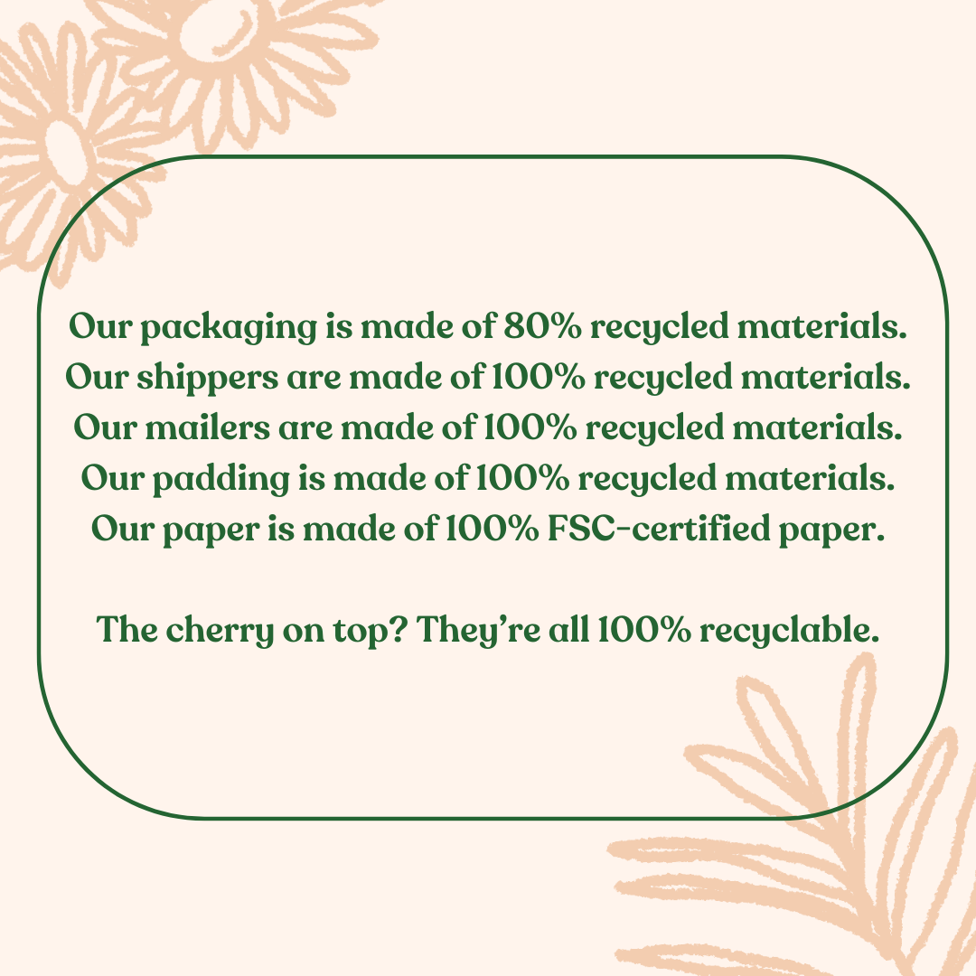 Our Commitment To Eco-Conscious Materials